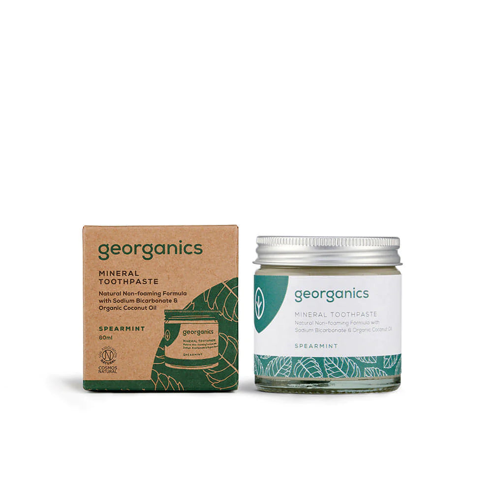 Georganics Spearmint flavoured Natural Toothpaste 60ml