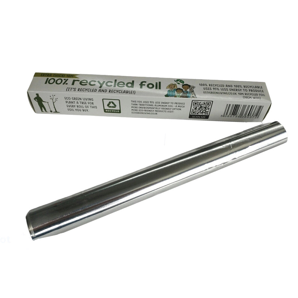 Eco Green Living 100% Recycled Foil - 1 x 10m roll