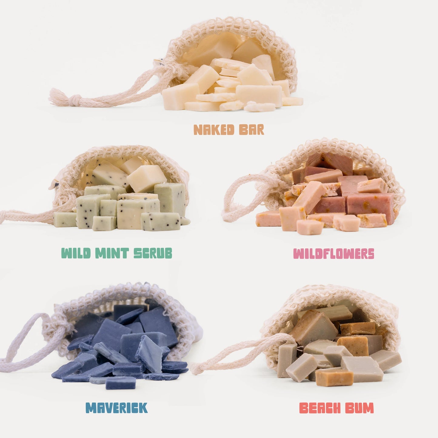 Shaka Soap- Soap Scrap bags
