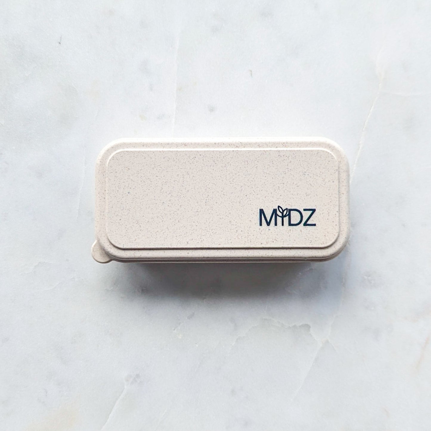 Reusable wheat straw cutlery box