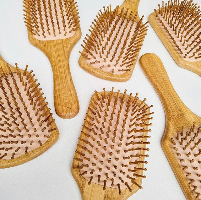 Midz Bamboo Paddle Hairbrush