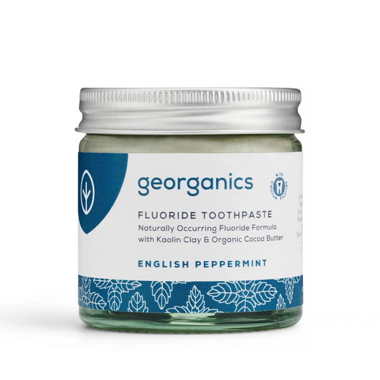Georganics English Peppermint flavoured Natural Toothpaste 120ml
