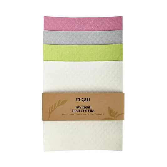 Re:Gn Compostable Swedish Dish Cloths - Set of 4