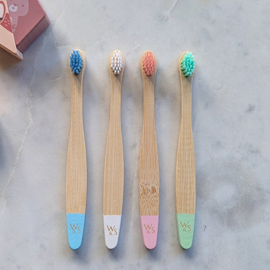 Baby bamboo toothbrushes